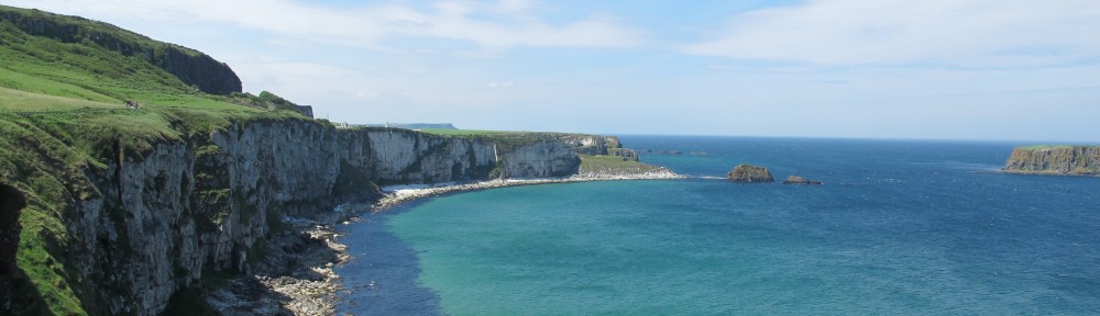 The Northern Irish coast